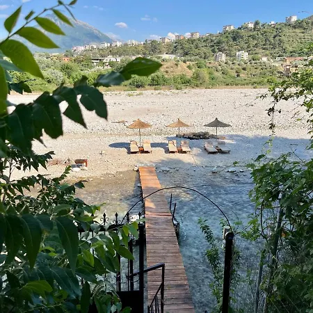 River Escape Villa - Private Beach, Scenic View & Bbq Tepelene Exterior photo